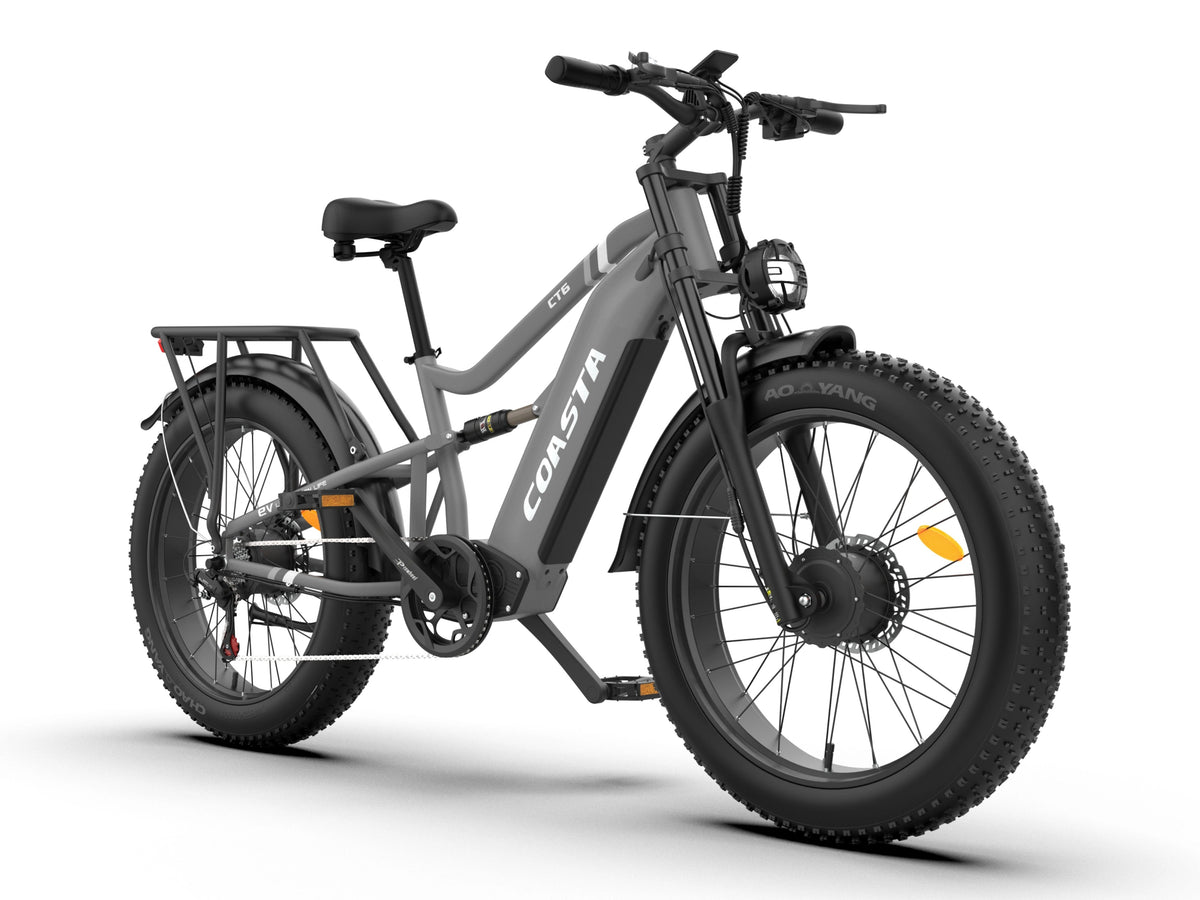 COASTA CT6 dual motor off-road e-bike side view