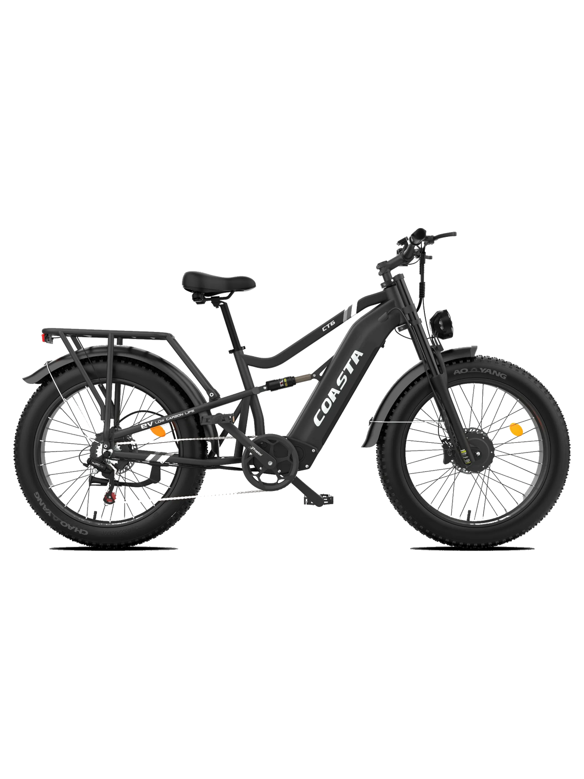 COASTA CT6 4000W Dual Motor Fat Tire Electric Bike | 40 MPH