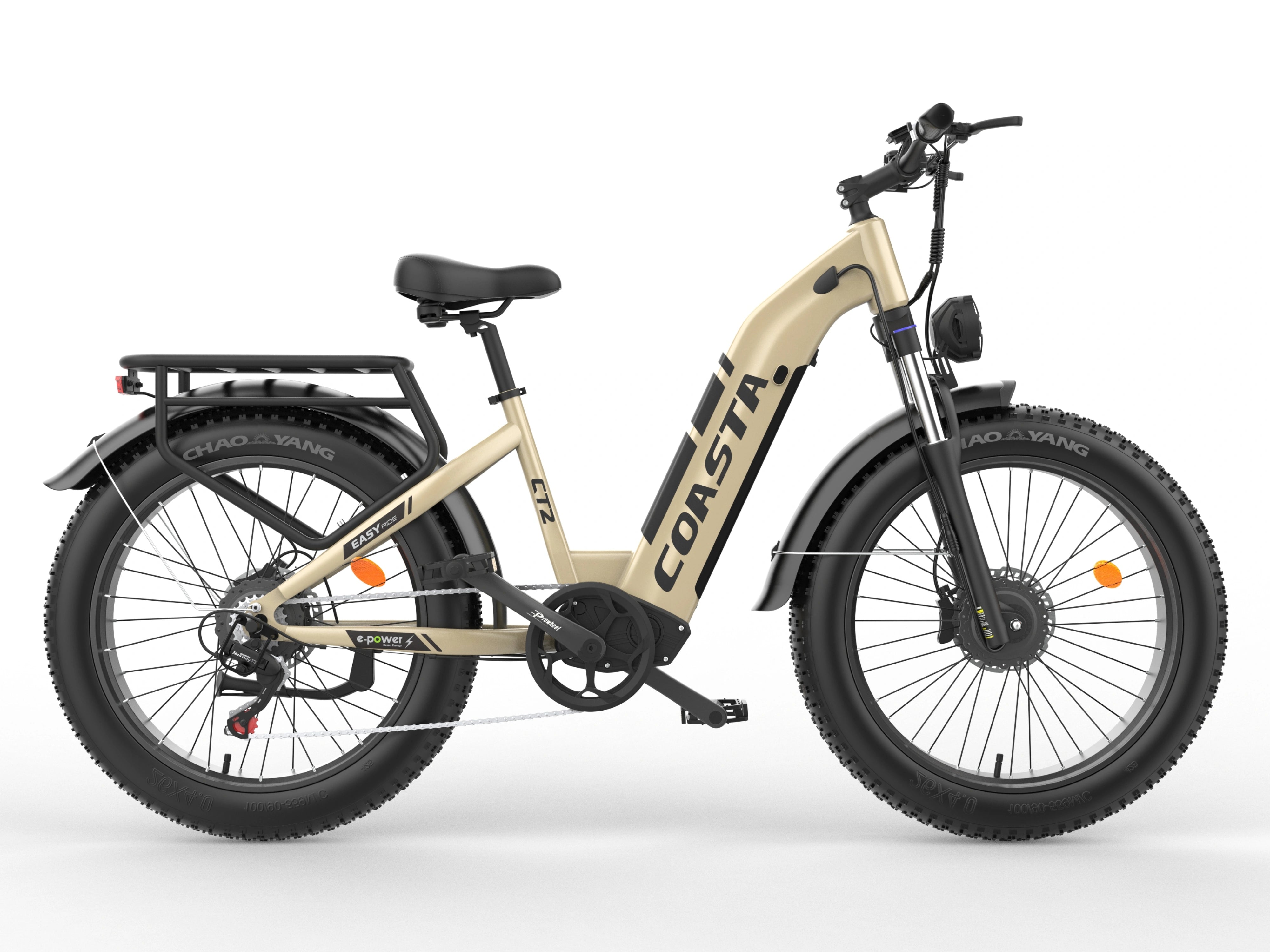 COASTA CT2 Dual-Motor Adult Fat Tire Electric Bikes