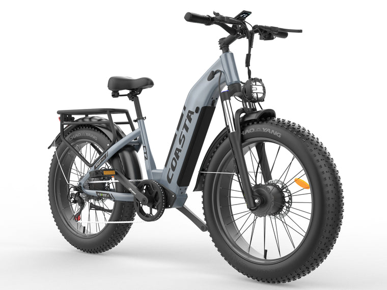 COASTA CT2 Dual Motor Fat Tire Electric Bike for Adults