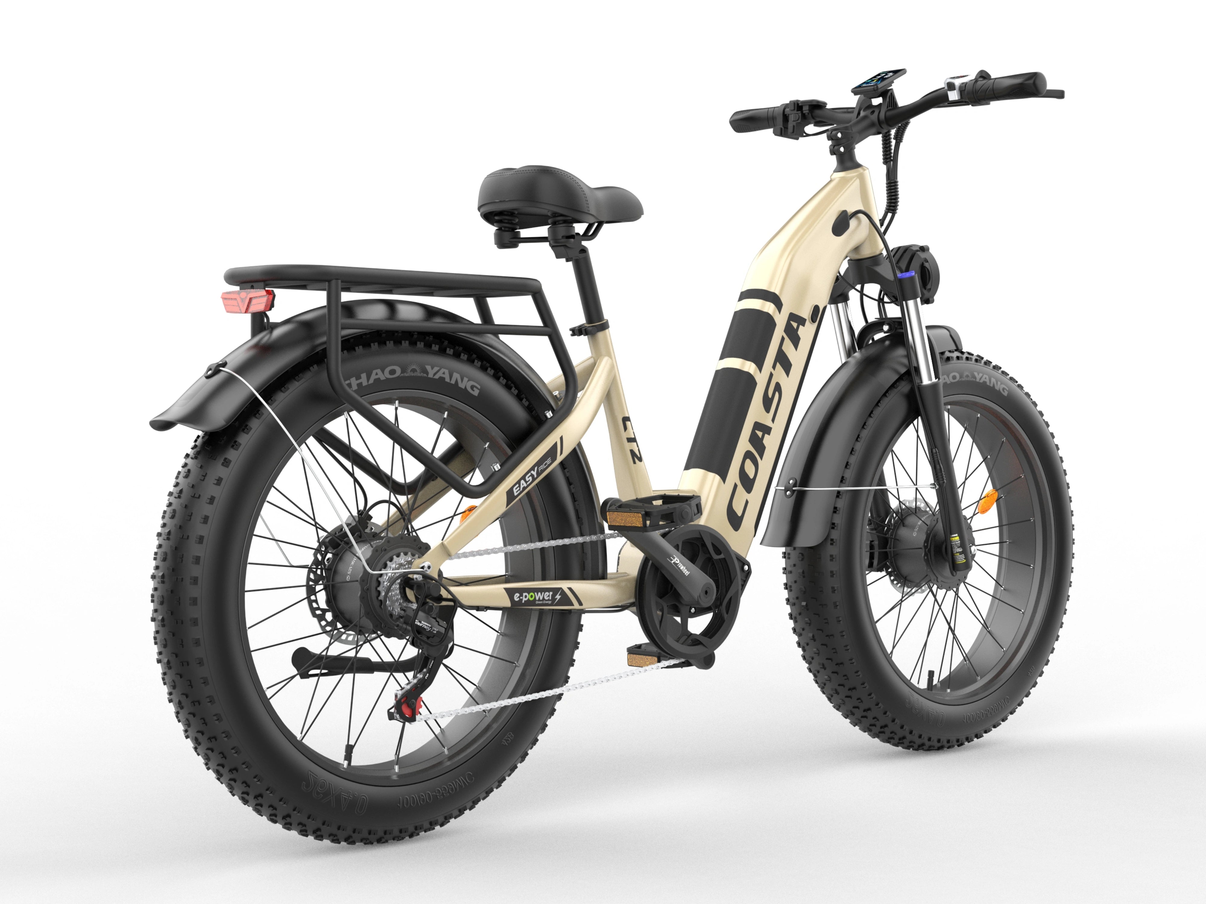 COASTA CT2 Dual-Motor Adult Fat Tire Electric Bikes