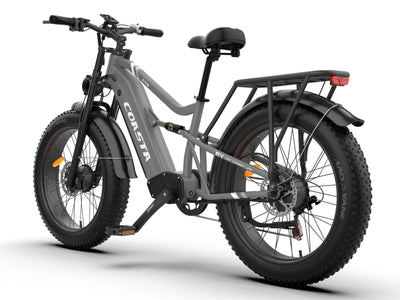 COASTA CT6 4000W Dual Motor Fat Tire Electric Bike | 40 MPH