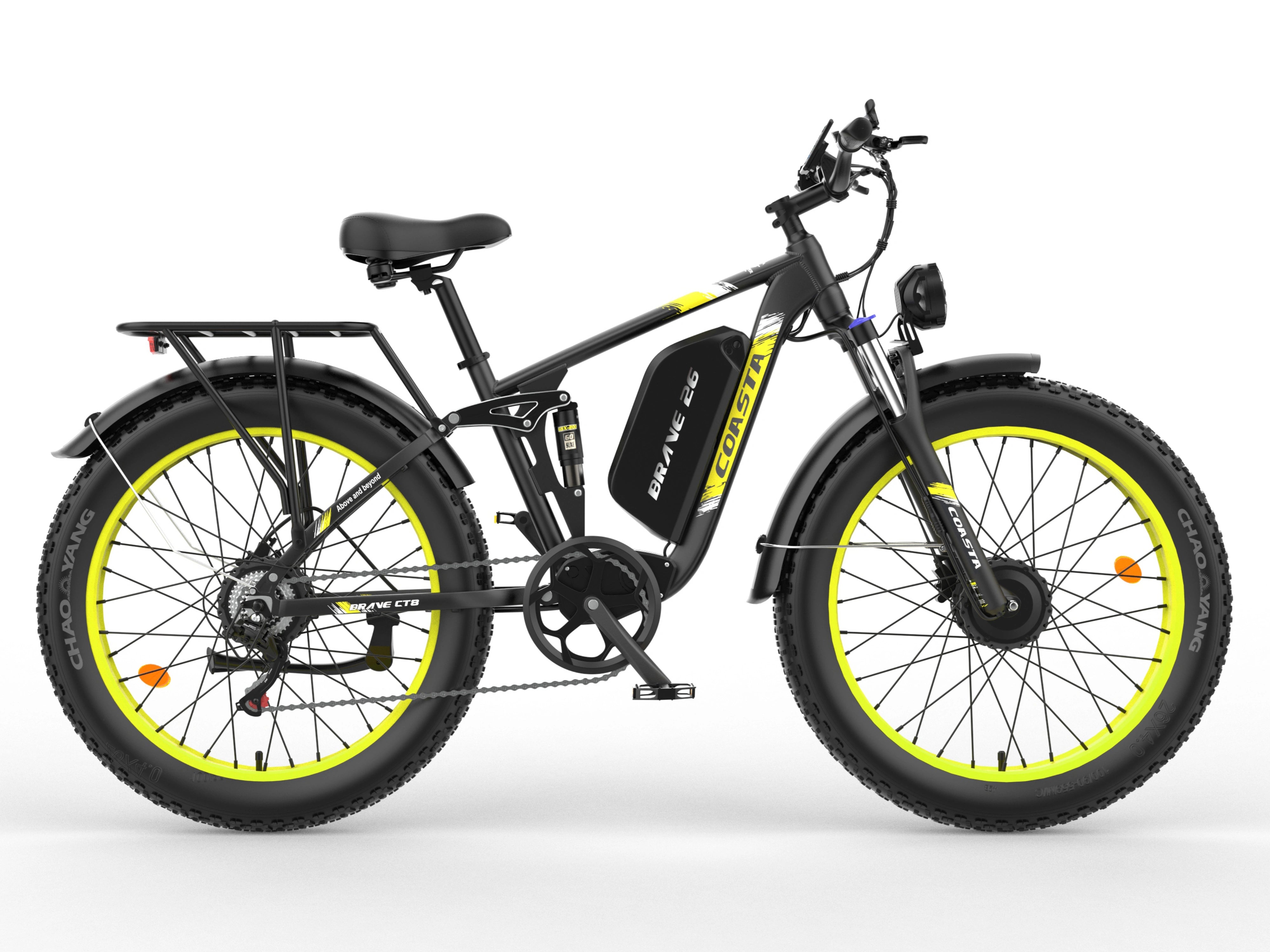 COASTA CT8 52V 25Ah Dual-Motor Electric Bikes