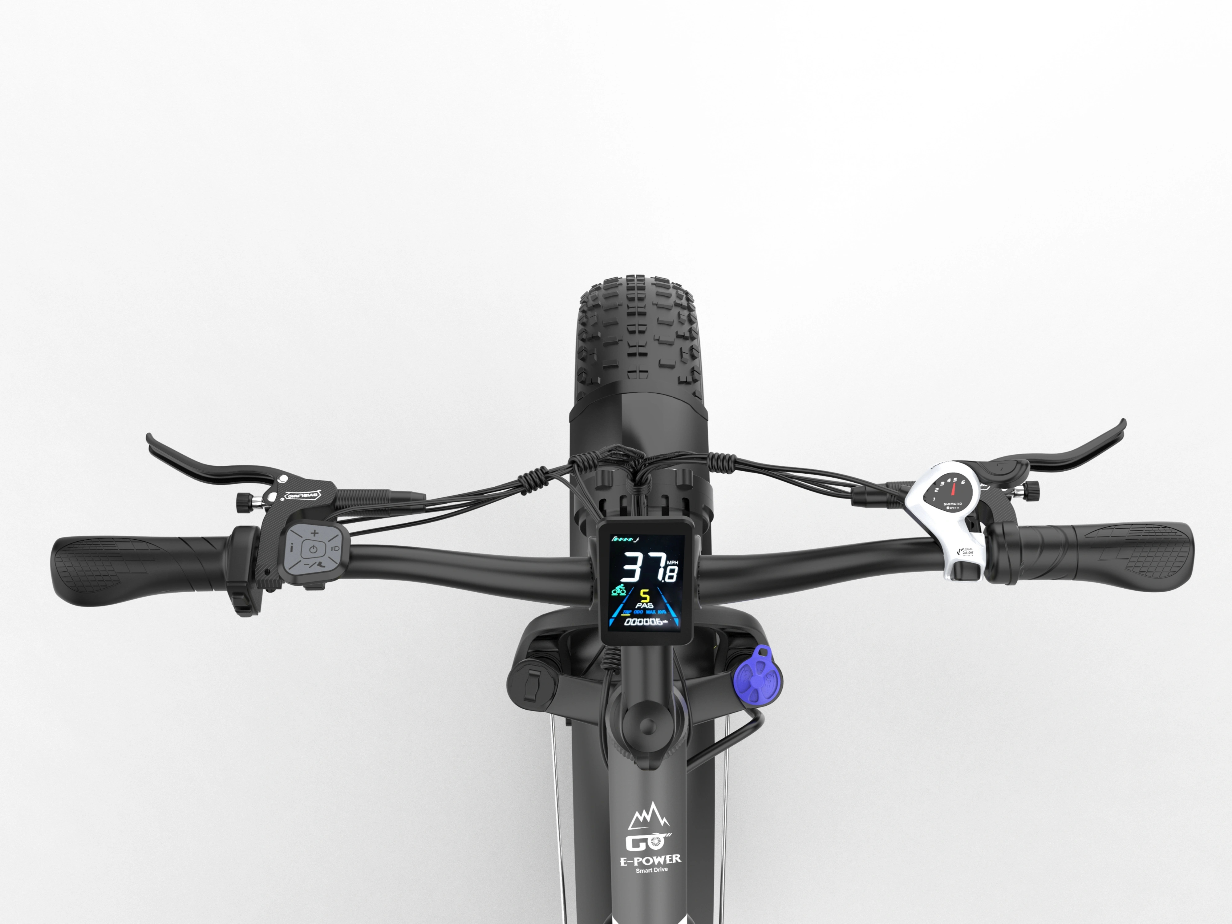 COASTA CT8 Dual-Motor Electric Bike Display