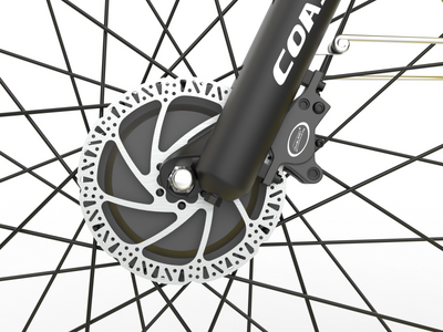 COASTA CT8 Dual-Motor Electric Bike Front Wheel