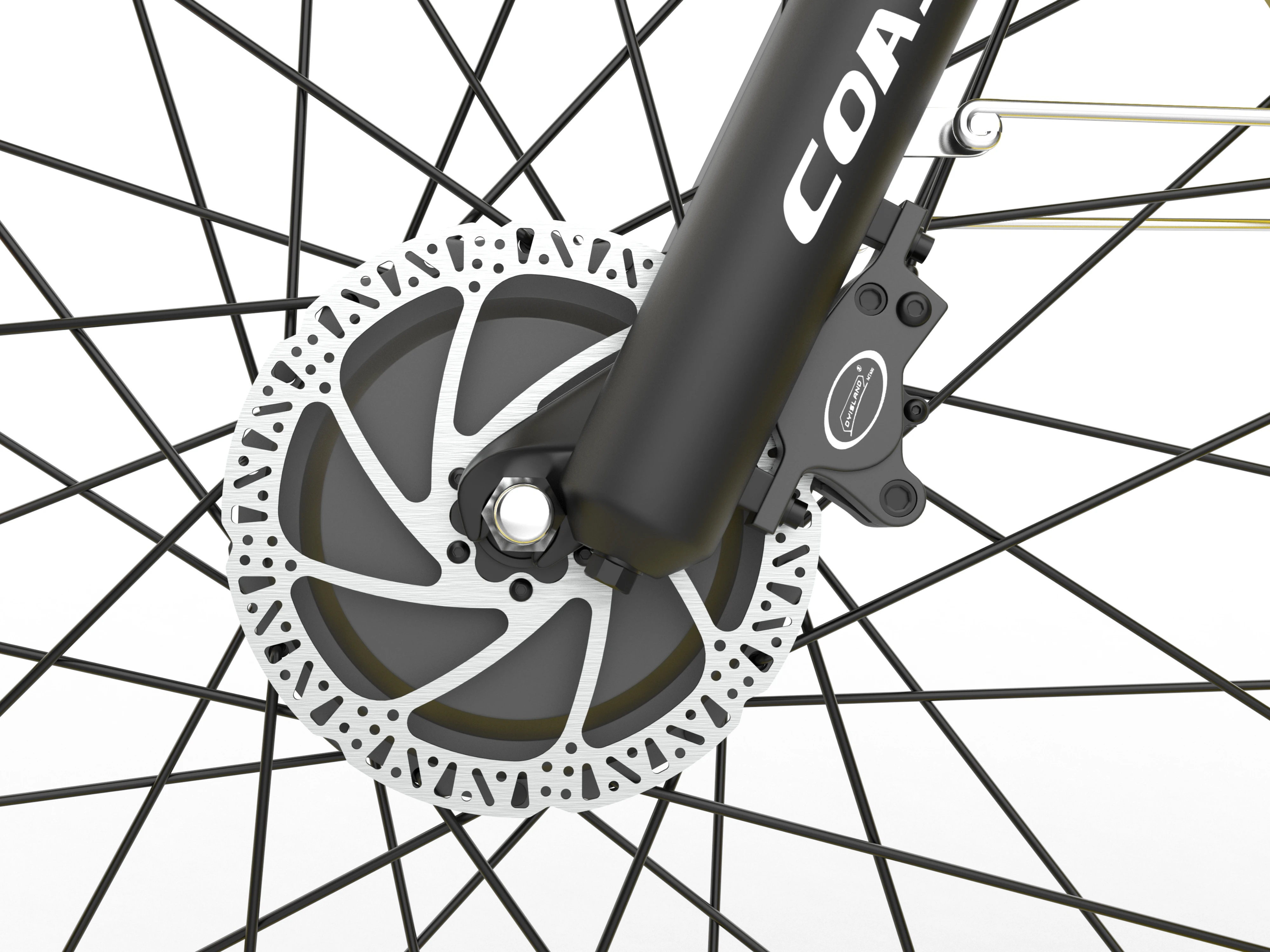 COASTA CT8 Dual-Motor Electric Bike Front Wheel