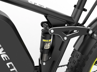 COASTA CT8 Dual-Motor Electric Bike with Mid-Mount Suspension
