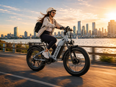 COASTA CT2 Dual Motor Fat Tire Electric Bike for Adults