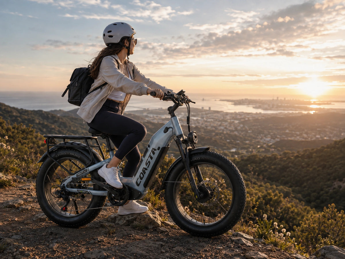 COASTA CT2 Dual Motor Fat Tire Electric Bike for Adults
