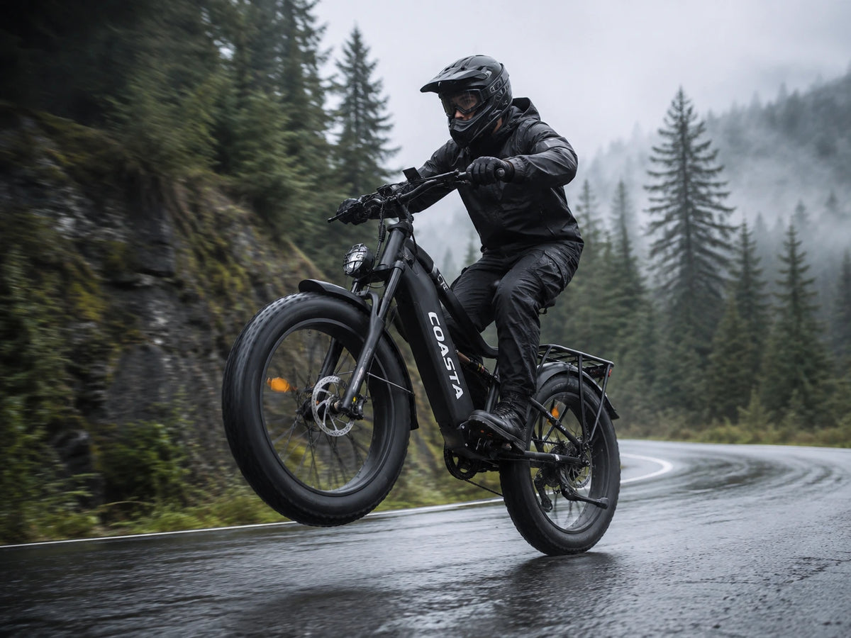 COASTA CT6 5000W Dual Motor Fat Tire Off-Road Electric Bike