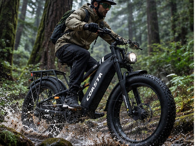 COASTA CT6 5000W Dual Motor Fat Tire Off-Road Electric Bike