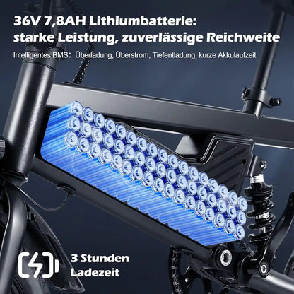 Coasta E18 Folding Electric Bike