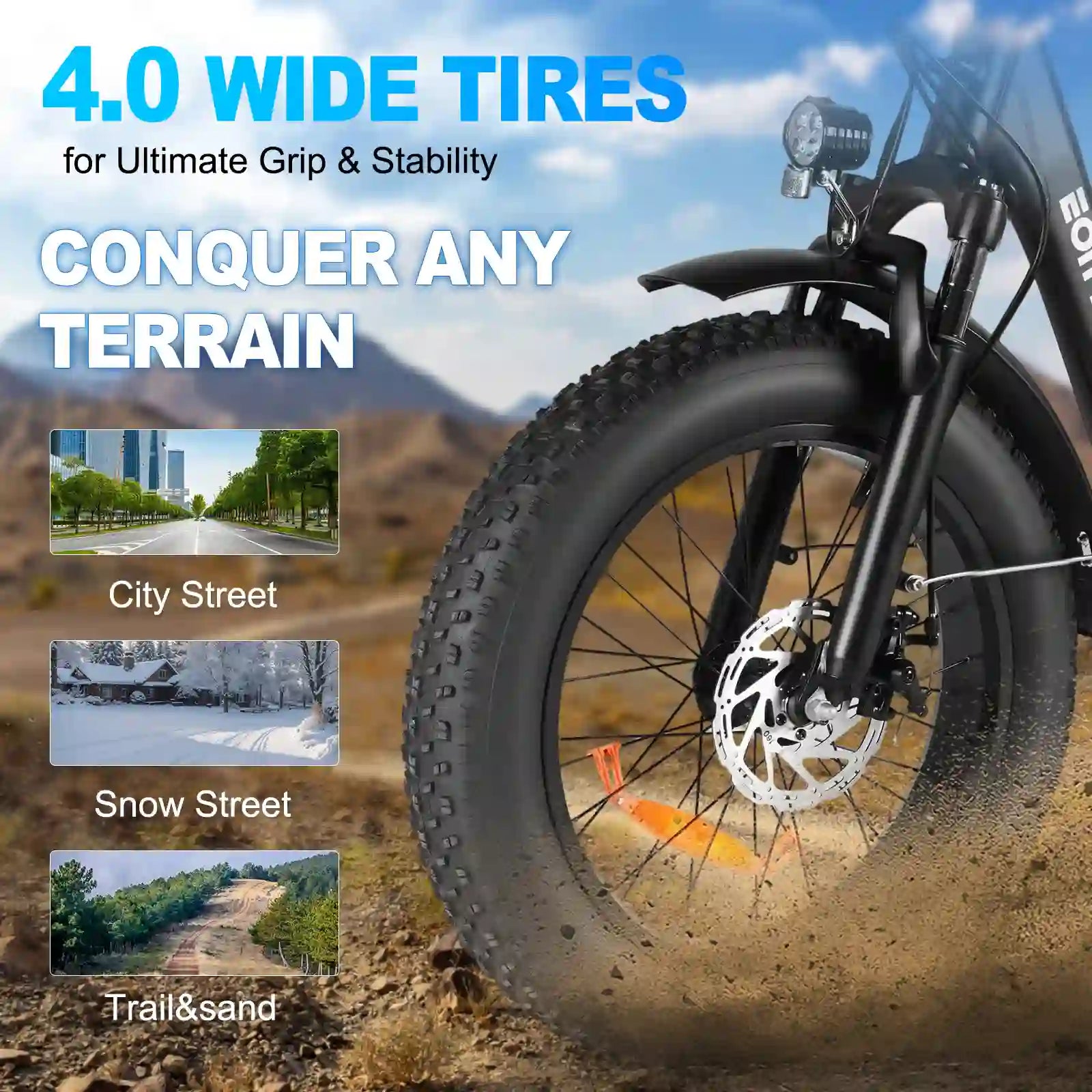 EonSky E20 Fat Tire Electric Bike