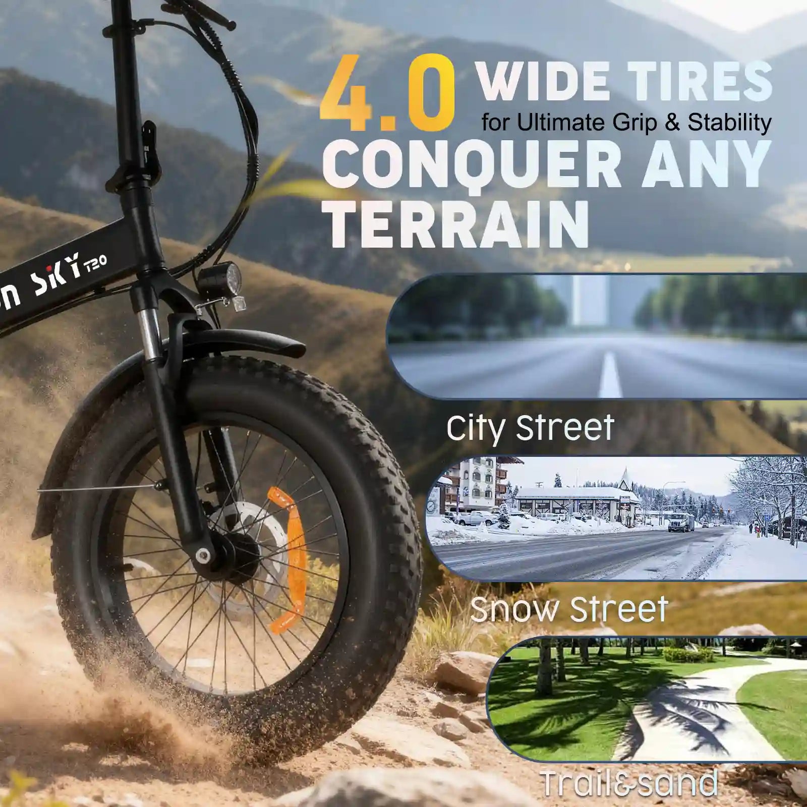EonSky T20 Fat Tire Electric Bike
