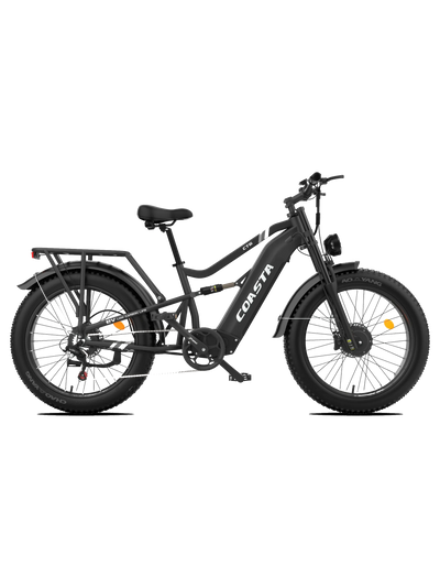 COASTA CT6 4000W Dual Motor Fat Tire Electric Bike | 40 MPH